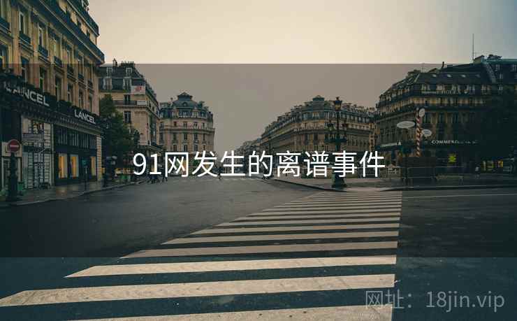 91网发生的离谱事件