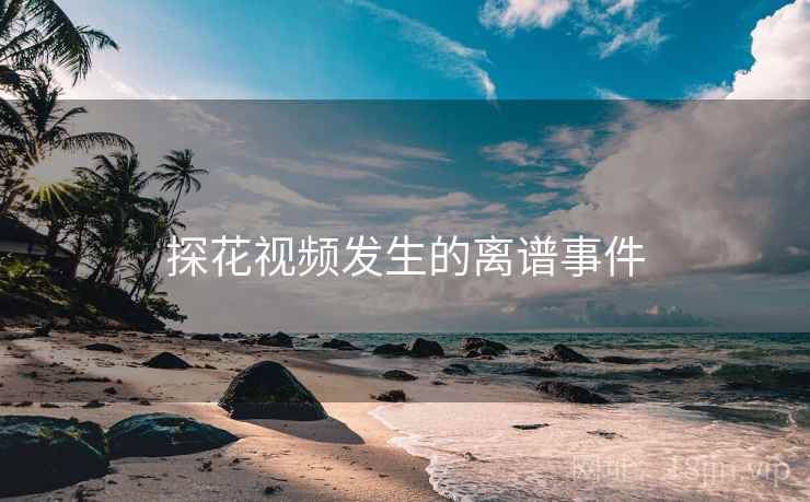 探花视频发生的离谱事件