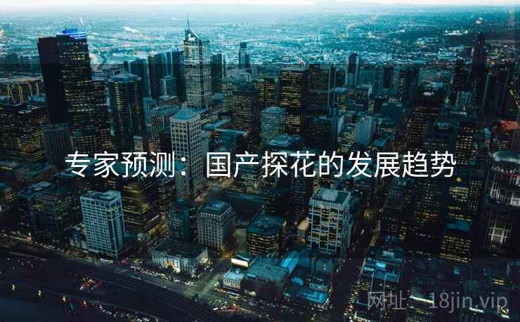 专家预测:国产探花的发展趋势 专家预测:国产探花的发展趋势