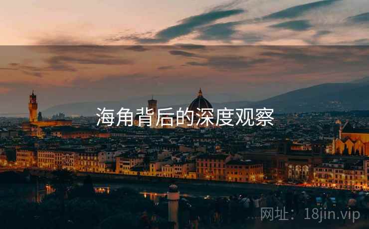 海角背后的深度观察